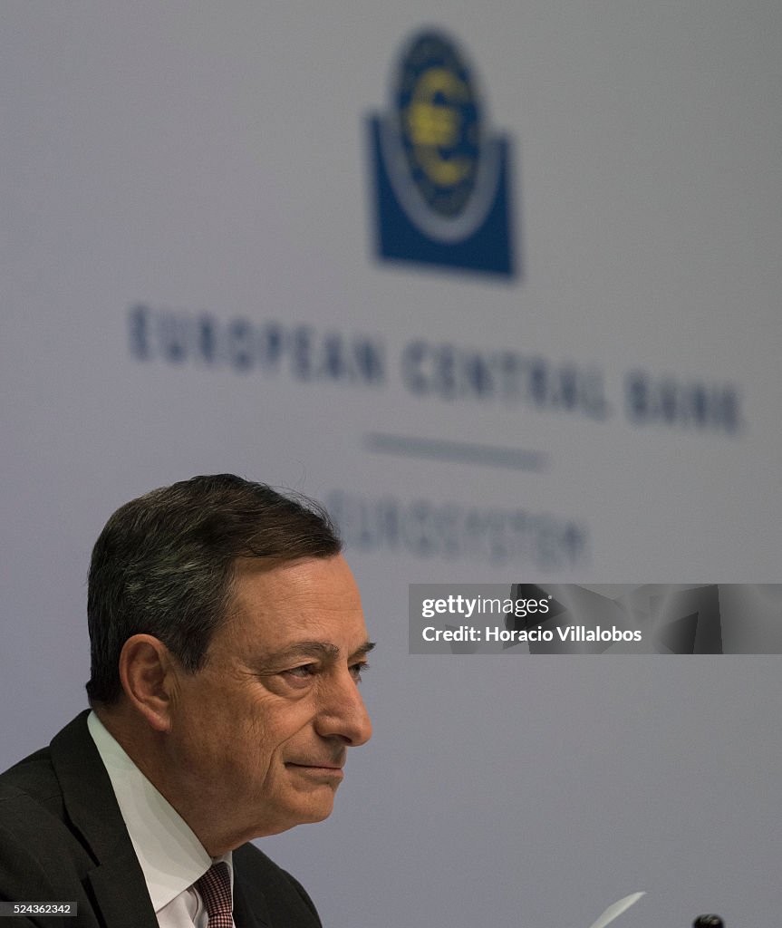 Germany - ECB President Mario Draghi Press Conference