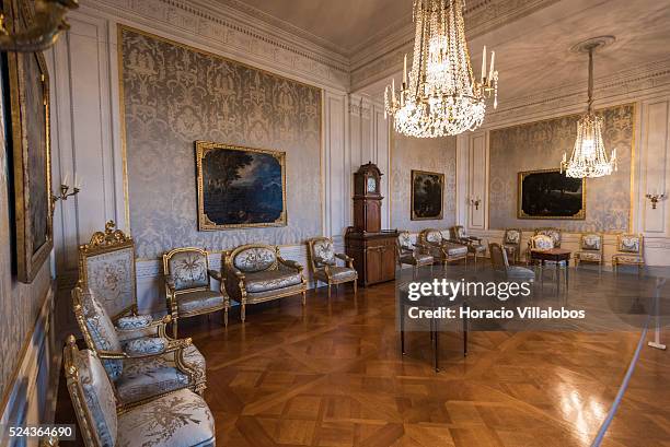 Museum at Schloss Johannisburg in Aschaffenburg, Germany, 14 May 2015, one of the most important buildings of the Renaissance period in Germany,...