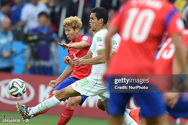 Son, da Coreia do Sul, durante a partida v��lida pela terceira rodada do Grupo H da Copa do Mundo 2014, do Brasil. Foto: Edu Andrade --