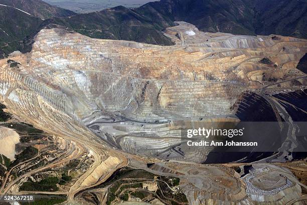 The Bingham Canyon Copper Mine is seen from the air near Salt Lake City, May 31, 2009.