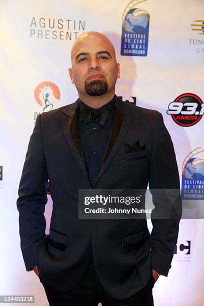 Producer Agustin attends the "Vuelos Prohibidos" New York Premiere at Walter Reade Theater on April 25, 2016 in New York City.