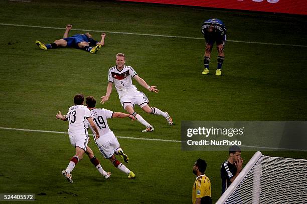 Final match of the 2014 World Cup, between Germany and Argentina, this Sunday, July 13th, in Maracanã Stadium, Rio de Janeiro