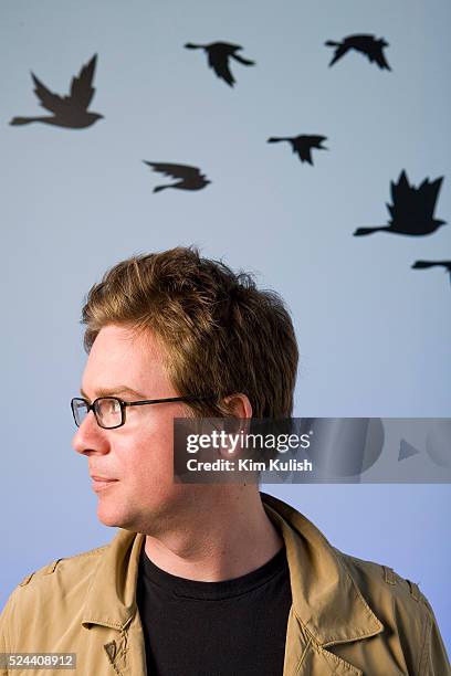 Isaac "Biz" Stone, co-founder and Creative Director of Twitter, Inc. In their San Francisco, California headquarters.