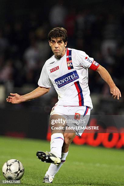 Juninho during the Ligue 1 soccer match between Olympique Lyonnais and Lille.