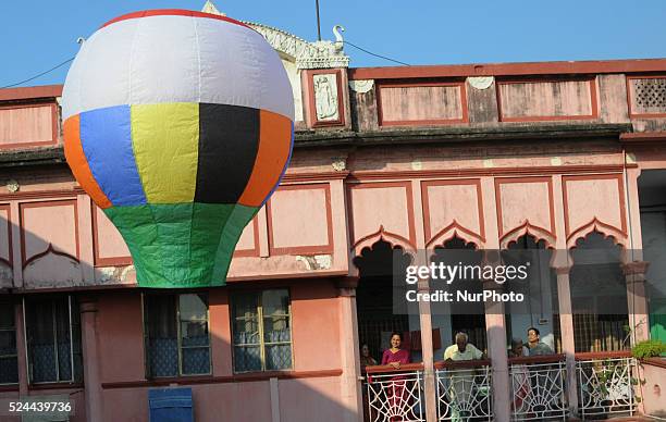 Fanush, paper made hot air balloon, was once the integral part of North Calcutta Babu Culture and it is old tradition to fly Fanush on the day of...