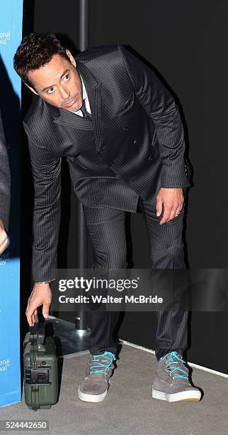 Robert Downey Jr. Attends the Tiff Film Festival photo call for 'The Judge' on September 5, 2014 in Toronto, Ontario Canada.