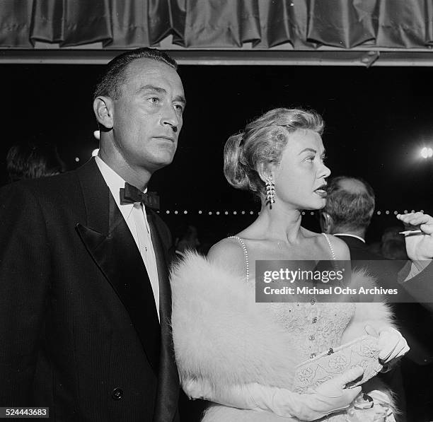 Actress Vera-Ellen and Victor Rothschild attend an event in Los Angeles,CA.