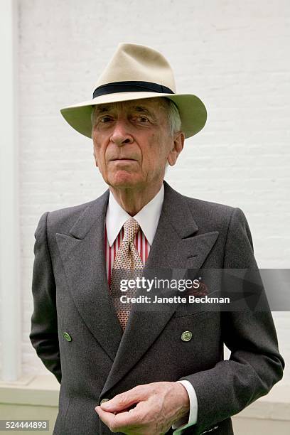 American author Gay Talese at his home in New York City, 21st April 2014.