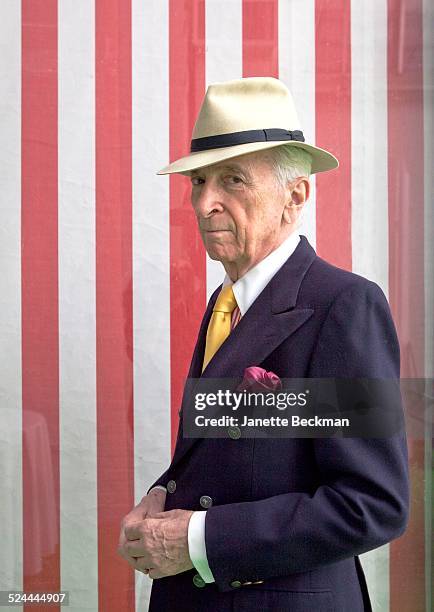 American author Gay Talese at his home in New York City, 21st April 2014.