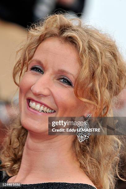 Alexandra Lamy at the premiere of "Les Bien-Aimes" Premiere and Closing Ceremony Arrivals during the 64th Cannes International Film Festival.