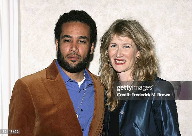 Recording artist Ben Harper and actress Laura Dern attend the California National Organization for Women Fourth Annual Excellence In Media Awards...