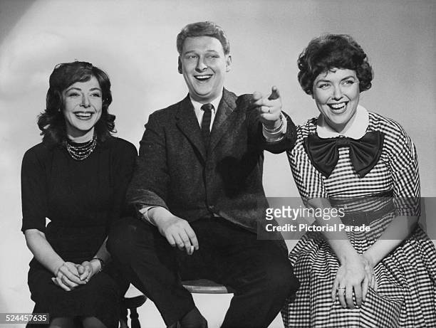 American director, screenwriter and actress , Elaine May, American director, screenwriter and comedian Mike Nichols , and American actress and...