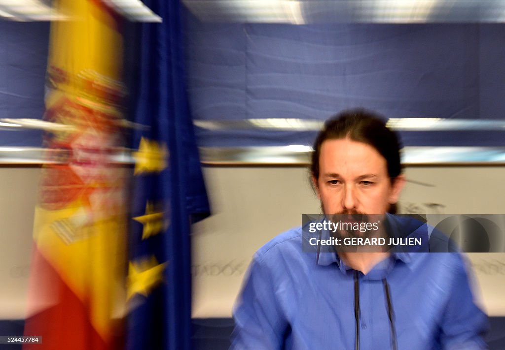 SPAIN-POLITICS-GOVERNMENT-PODEMOS