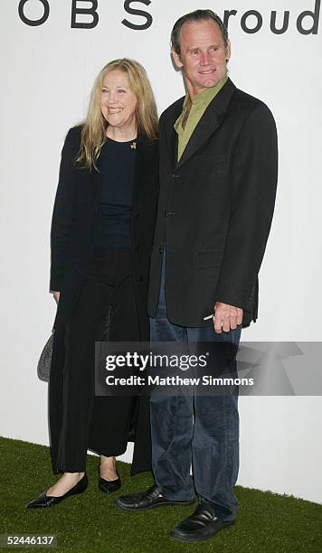 Actress Catherine O'Hara and husband Bo Welch arrive to the block party in celebration of the opening of three Marc Jacobs stores on Melrose Place,...