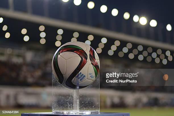 Round qualification round return match between Atromitos Athens and AIK Solna Stockholm in Peristeri, Attica on August 6. 2015. The game ended 1:0...
