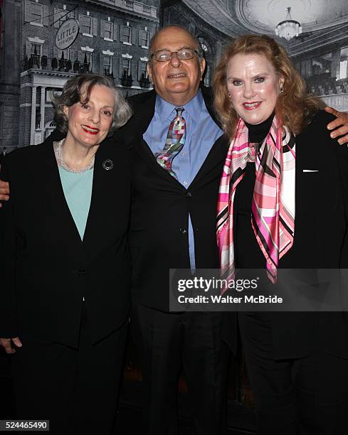 Dana Ivy, Alfred Uhry & Celia Weston attending The Little/Helen Hayes Theatre Celebrates 100 Reception at Sardi's in New York City on 5/24/2012 ��...