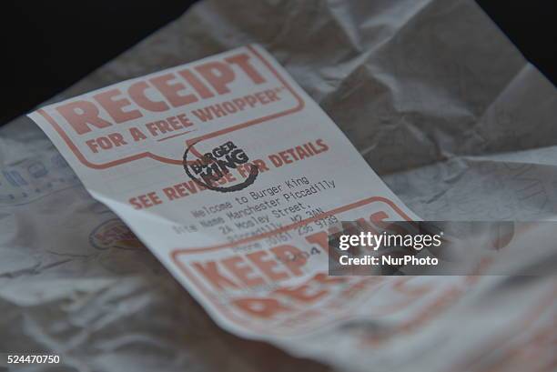 Recipt Picture Fast Food Example Fast Food Receipt Photos and Premium High Res Pictures - Getty Images