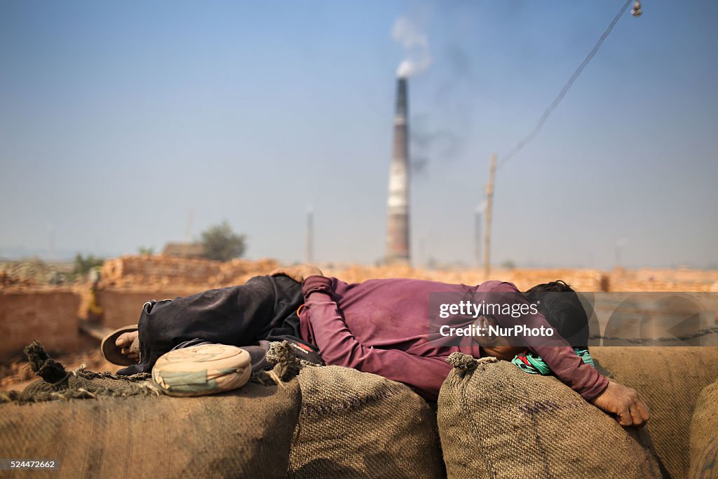 Brick Yard Workers in Bangladesh