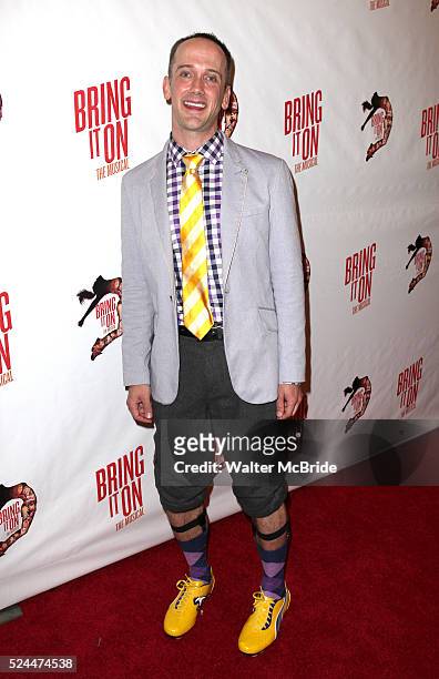 Jeff Whitty attending the Broadway Opening Night Performance of 'Bring it On The Musical' at the St. James Theatre in New York City on 8/1/2012 ��...