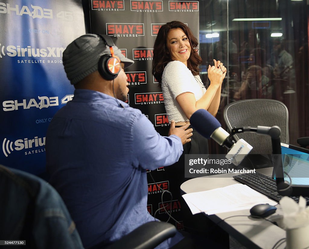 Celebrities Visit SiriusXM - April 26, 2016