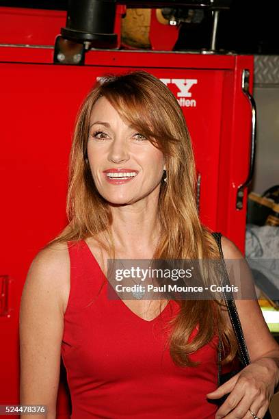 Actress Jane Seymour arrives at the DVD release party for the film "Ladder 49" hosted by Buena Vista Home Entertainment.