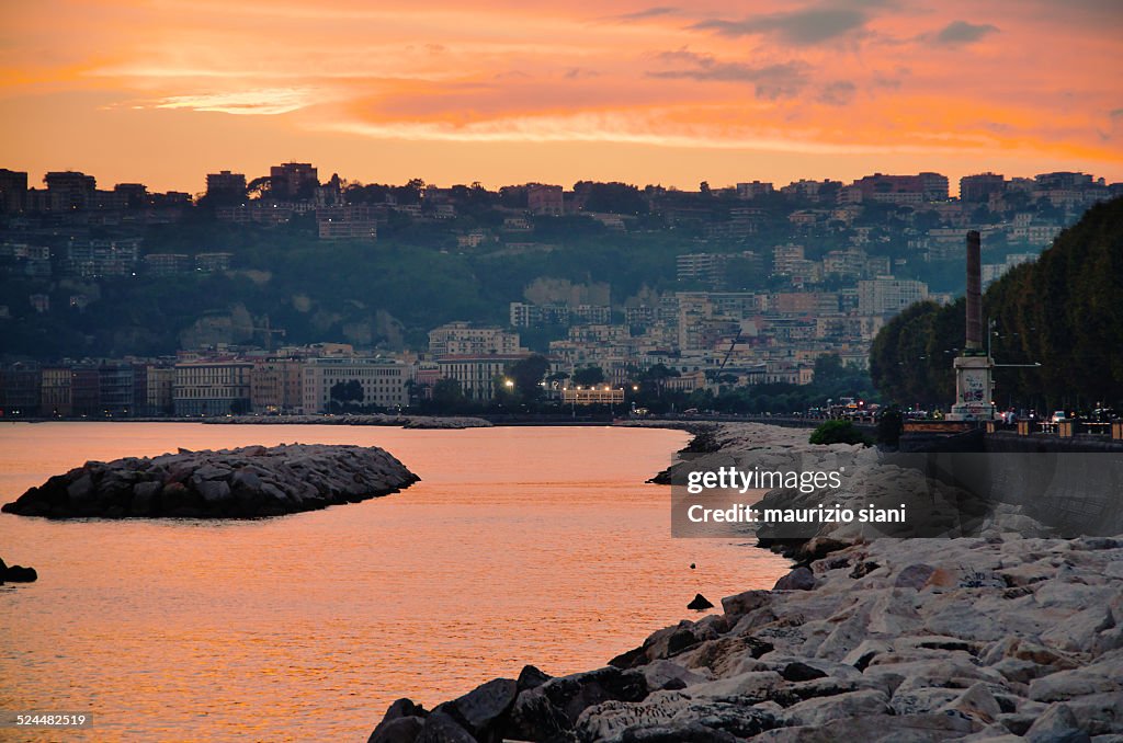 Sunset in Naples