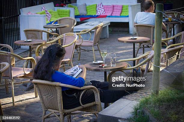 The Netherlands, on August 6, 2015. Summer is Back. Temperatures are increasing again after a short, cold spell. Temperatures will be reaching 27...