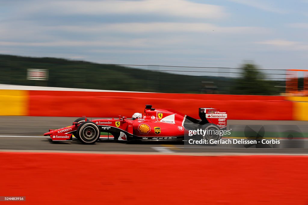 2015 Formula 1 Shell Belgian Grand Prix at Circuit de Spa-Francorchamps in Belgium, August 23, 2015