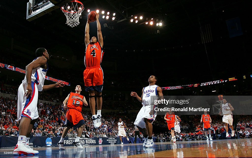 Bucknell Bison v Kansas Jayhawks