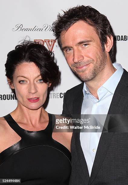 Michelle Gomez & Jack Davenport attending the After Party for Opening Night Performance of the Roundabout Theatre Production of 'If There Is I...