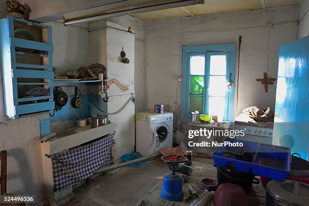 Pension Andreas - a hostel right on the buffer zone of the divided capital Nicosia on 18th November 2014. Everything is still as in 1974.