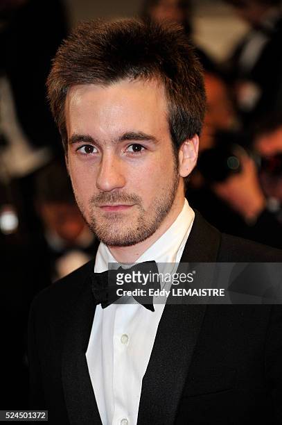 Gregoire Leprince-Ringuet at the premiere of "Hearat Shulayim" during the 64th Cannes International Film Festival.