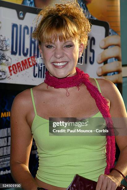 Kristen McCrane arriving at the Paramount Picture premiere of "Dickie Roberts: Former Child Star," to benefit the Chris Farley Foundation.