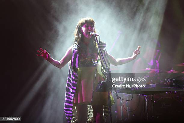 Kimbra perform live at We The Fest 2015 that held in Jakarta, August 9, 2015. Kimbra, is a New Zealand recording artist based in Los Angeles....