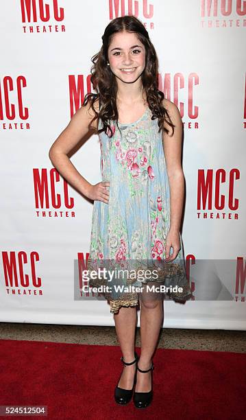 Alison Jaye Horowitz attending the MISCAST 2011 MCC Theater's Annual Musical Gala in New York City.