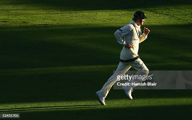 Michael Clarke of Australia in action in the field during day three of the 2nd Test between New Zealand and Australia played at the Basin Reserve on...