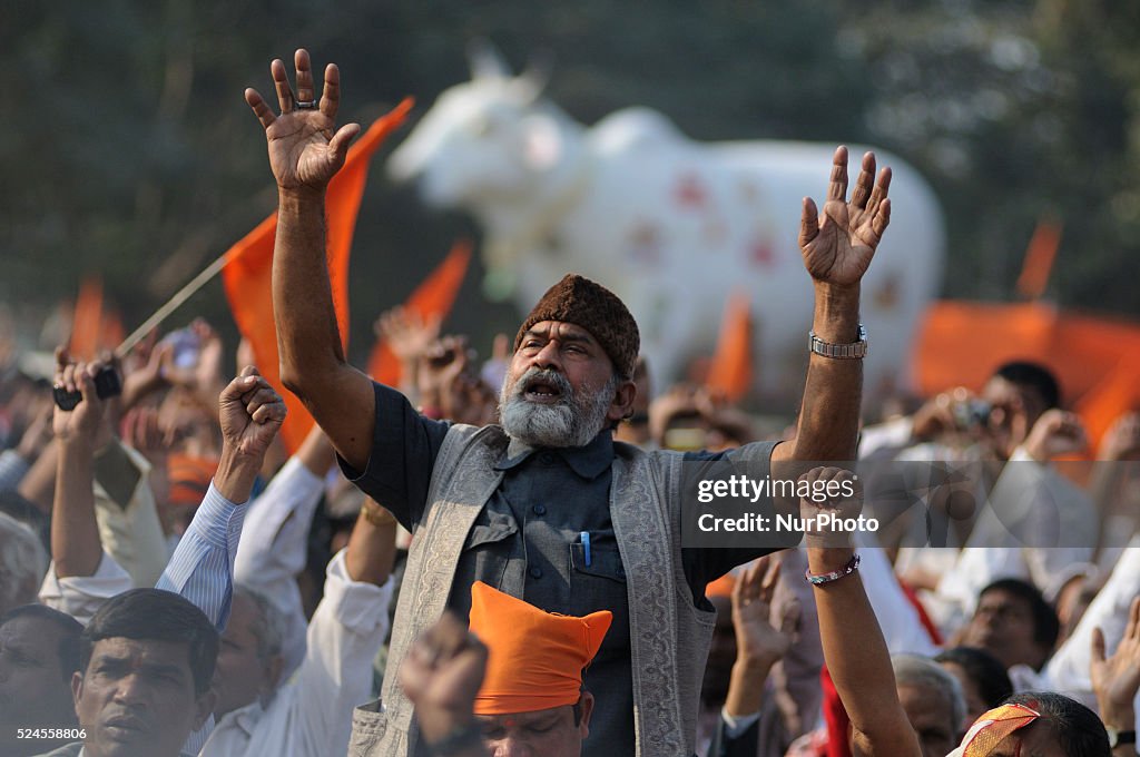 Golden Jubilee celebration of Vishwa Hindu Parishad (VHP) in Kolkata, India