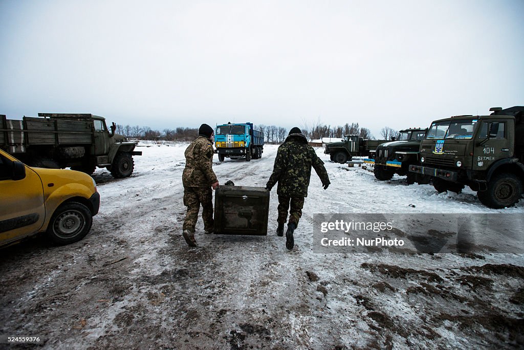 Ukrainian soldiers