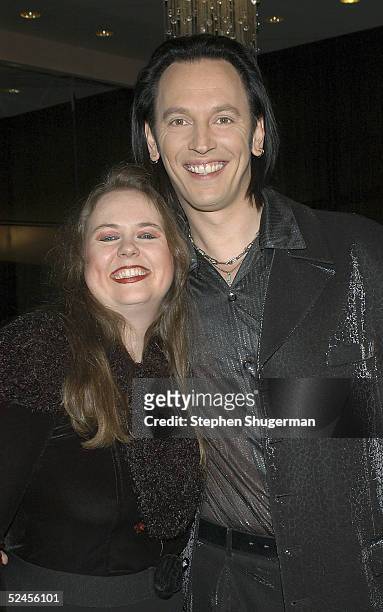 Actor Steve Valentine and his wife Shari attend the 19th Annual Genesis Awards Presented by The Humane Society at the Beverly Hilton Hotel on March...