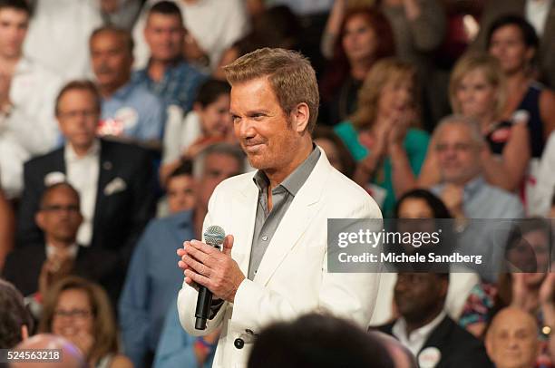 Singer Willy Chirino performs at the Jeb Bush event. Former Florida Governor Jeb Bush announces his candidacy for the 2016 Republican Presidential...