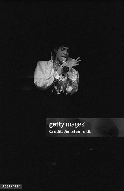 Prince performs at his Glam Slam nightclub in Minneapolis, Minnesota on February 18, 1993.