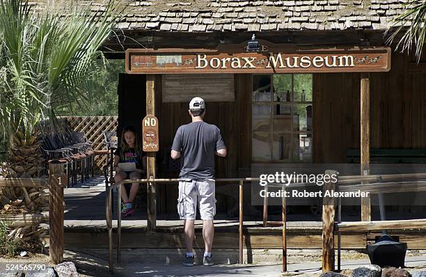 The Furnace Creek Ranch complex in Death Valley National Park in California includes a Borax Museum, on March 29, 2016. Borax, also known as sodium...