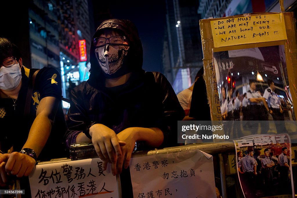 Hong Kong's disobidience remains strong