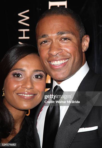 Marilee Fiebig & TJ Holmes arriving for the BET Honors 2012 at the Warner Theatre on January 14, 2012 in Washington, DC.