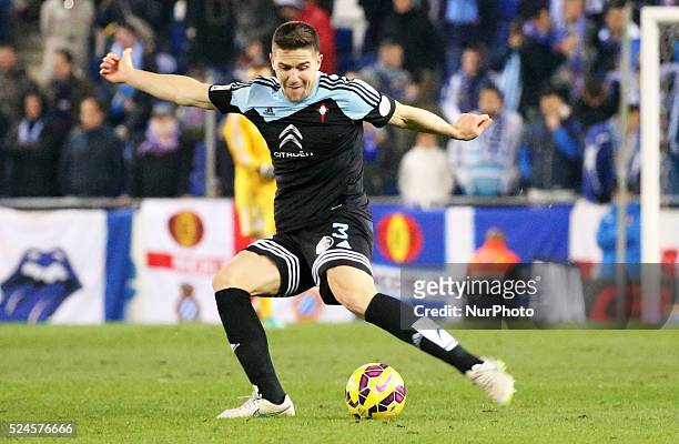 January 17- SPAIN: Fontas in the match between RCD Espanyol and RC Celta, corresponding to the week19 of the spanish Liga BBVA, played in the Power8...