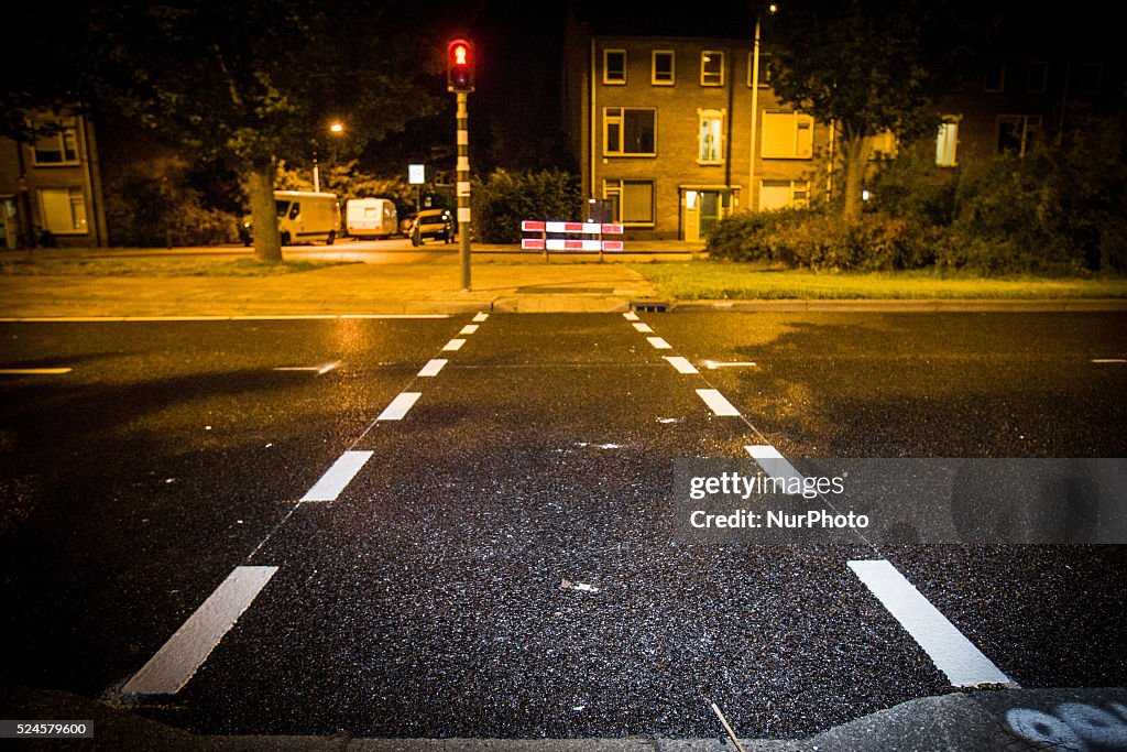 Renovation main artery city of Leiden