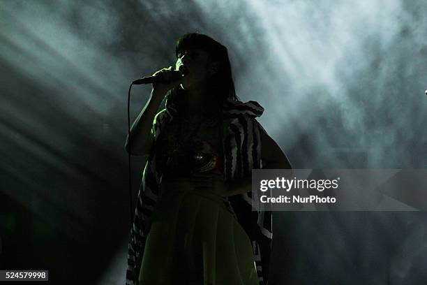 Kimbra perform live at We The Fest 2015 that held in Jakarta, August 9, 2015. Kimbra, is a New Zealand recording artist based in Los Angeles....