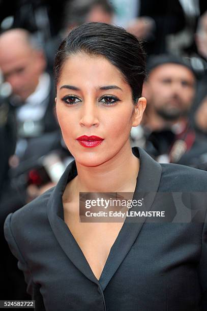 Leila Bekhti at the premiere of "Les Bien-Aimes" Premiere and Closing Ceremony Arrivals during the 64th Cannes International Film Festival.