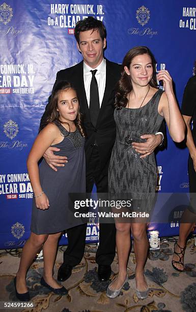 Harry Connick Jr. And daughters Kate Connick and Charlotte Connick attending the Opening After Party for 'On A Clear Day You Can See Forever' at the...