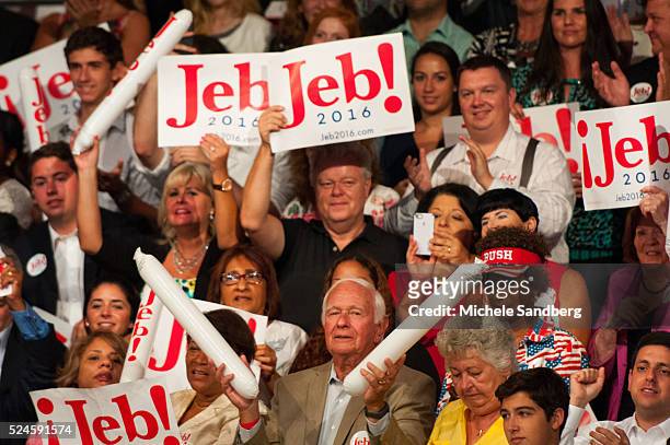 June 15, 2015 Former Governor Jeb Bush Announces his 2016 Presidency in Miami, Florida